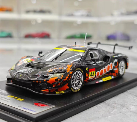 [Look Smart] 1:43 Ferrari 2025 296 GT3 #45 Model Car Resin / Closed Body