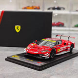 [Look Smart] 1:43 Ferrari 2025 296 GT3 #6 Model Car Resin / Closed Body