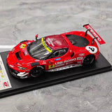 [Look Smart] 1:43 Ferrari 2025 296 GT3 #6 Model Car Resin / Closed Body