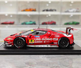 [Look Smart] 1:43 Ferrari 2025 296 GT3 #6 Model Car Resin / Closed Body