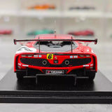 [Look Smart] 1:43 Ferrari 2025 296 GT3 #6 Model Car Resin / Closed Body