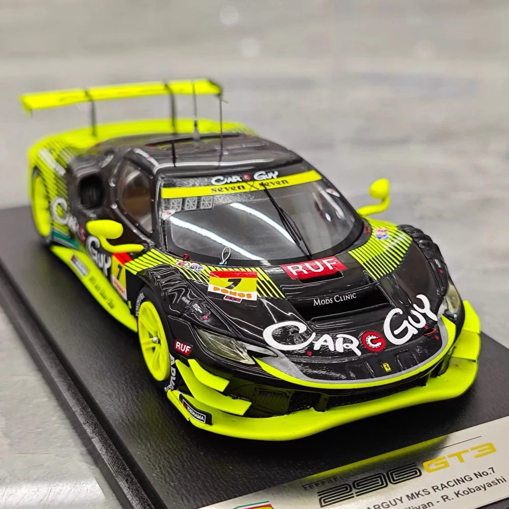 [Look Smart] 1:43 Ferrari 2025 296 GT3 #7 Model Car Resin / Closed Body