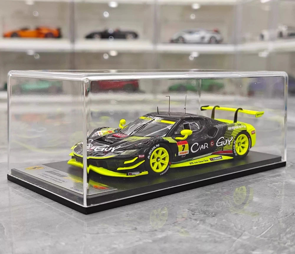 [Look Smart] 1:43 Ferrari 2025 296 GT3 #7 Model Car Resin / Closed Body