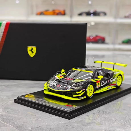 [Look Smart] 1:43 Ferrari 2025 296 GT3 #7 Model Car Resin / Closed Body