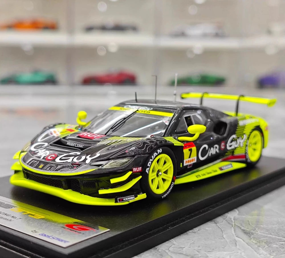 [Look Smart] 1:43 Ferrari 2025 296 GT3 #7 Model Car Resin / Closed Body