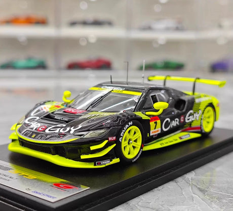[Look Smart] 1:43 Ferrari 2025 296 GT3 #7 Model Car Resin / Closed Body