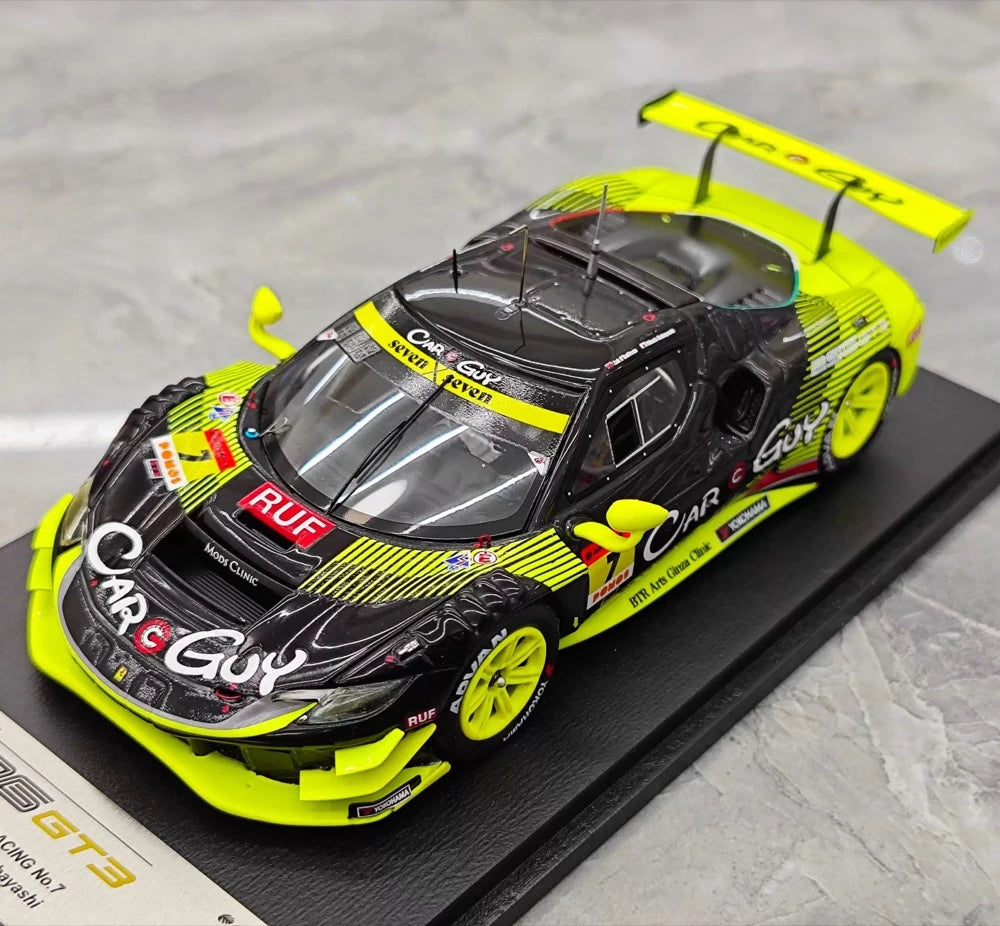[Look Smart] 1:43 Ferrari 2025 296 GT3 #7 Model Car Resin / Closed Body