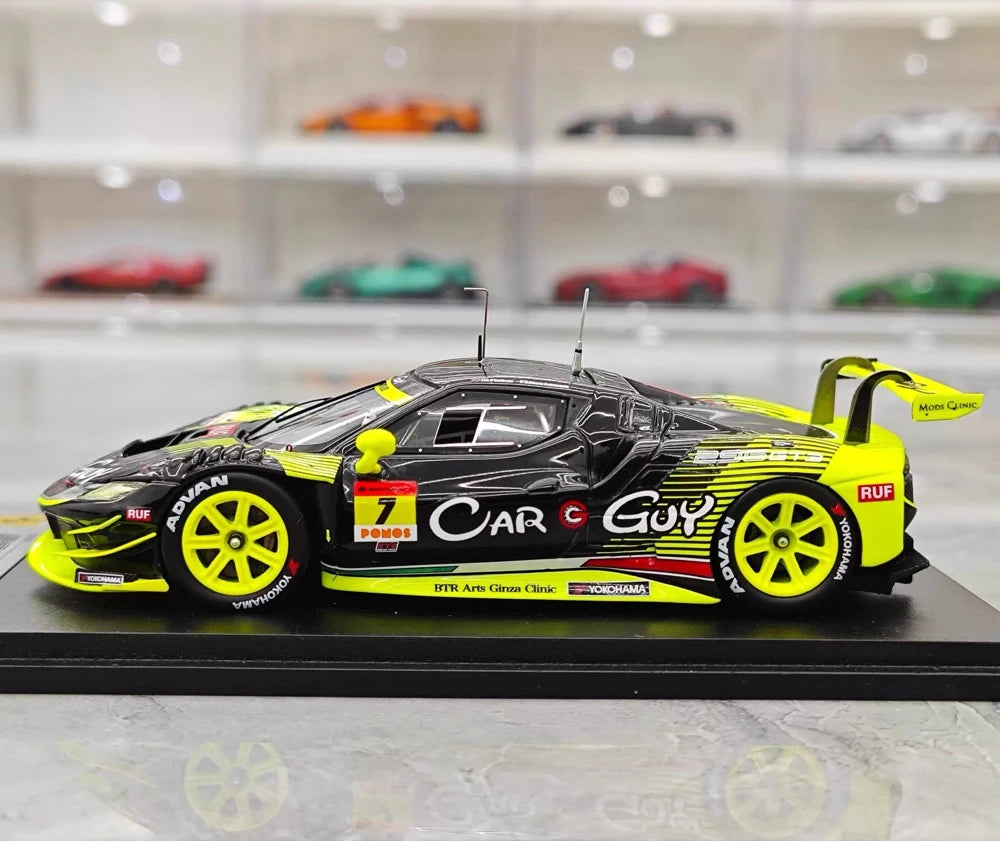 [Look Smart] 1:43 Ferrari 2025 296 GT3 #7 Model Car Resin / Closed Body