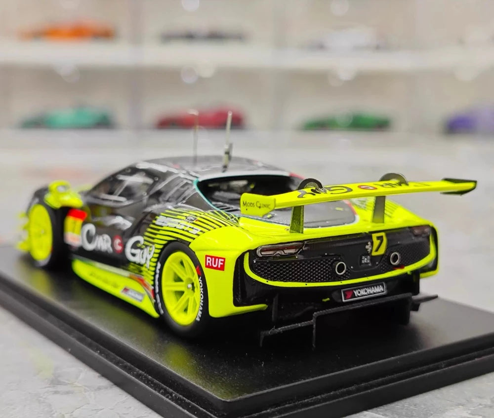 [Look Smart] 1:43 Ferrari 2025 296 GT3 #7 Model Car Resin / Closed Body