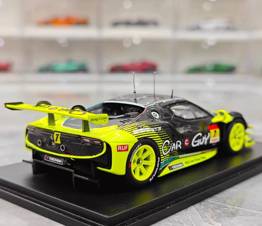 [Look Smart] 1:43 Ferrari 2025 296 GT3 #7 Model Car Resin / Closed Body