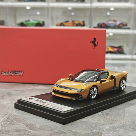 Look Smart Ferrari 2025 849 Testarossa coupe Arancio Amber 1:43 – keräilyhartsimalli hartsi