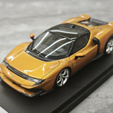 Wyglądaj mądrze Ferrari 2025 849 Testarossa Coupe Arancio Amber 1:43 – kolekcjonerski model żywicy z żywicy