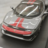 Look Smart Ferrari 2025 849 Testarossa coupe Grigio Silverstone Assetto Fiorano 1:43 – keräilyhartsimalli hartsi