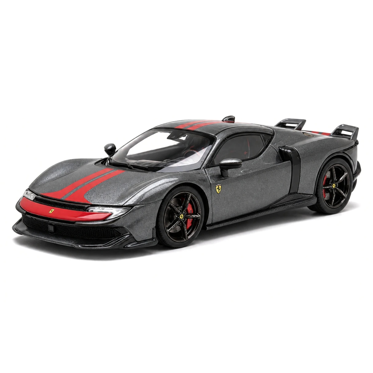 Look Smart Ferrari 2025 849 Testarossa coupe Grigio Silverstone Assetto Fiorano 1:43 – keräilyhartsimalli hartsi
