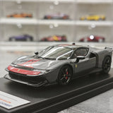 Look Smart Ferrari 2025 849 Testarossa coupe Grigio Silverstone Assetto Fiorano 1:43 – keräilyhartsimalli hartsi