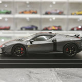 Look Smart Ferrari 2025 849 Testarossa coupe Grigio Silverstone Assetto Fiorano 1:43 – keräilyhartsimalli hartsi