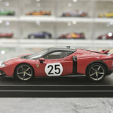 Look Smart Ferrari 2025 849 Testarossa Coupe Rosso Corsa Assetto Fiorano 1:43 – keräilyhartsimalli hartsi