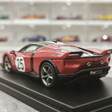 Look Smart Ferrari 2025 849 Testarossa Coupe Rosso Corsa Assetto Fiorano 1:43 – keräilyhartsimalli hartsi