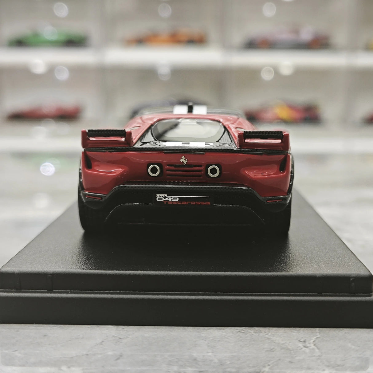 Look Smart Ferrari 2025 849 Testarossa Coupe Rosso Corsa Assetto Fiorano 1:43 – keräilyhartsimalli hartsi