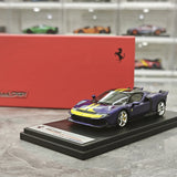 Look Smart Ferrari 2025 849 Testarossa coupe viola dino assetto Fiorano 1:43 – keräilyhartsimalli hartsi