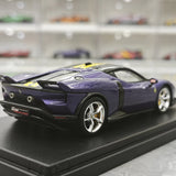 Look Smart Ferrari 2025 849 Testarossa coupe viola dino assetto Fiorano 1:43 – keräilyhartsimalli hartsi