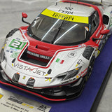 Ferrari 2025 296 LMGT3 Vista AF Corse #21 modello collezionabile in resina 1:18 di Look Smart - vista 11
