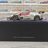 Ferrari 2025 296 LMGT3 Vista AF Corse #21 modello collezionabile in resina 1:18 di Look Smart - view 14