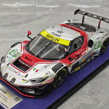 Ferrari 2025 296 LMGT3 Vista AF Corse #21 1:18 modello da collezione in resina di Look Smart - vista 4