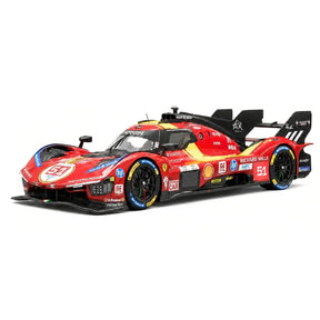 Ferrari 2025 499P AF Corse 3° Posto #51 1:18 modello collezionabile in resina 24h Le Mans di Look Smart - visualizza 14