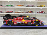 Ferrari 2025 499P AF Corse 3° Posto #51 1:18 modello collezionabile in resina 24h Le Mans di Look Smart - vista 9