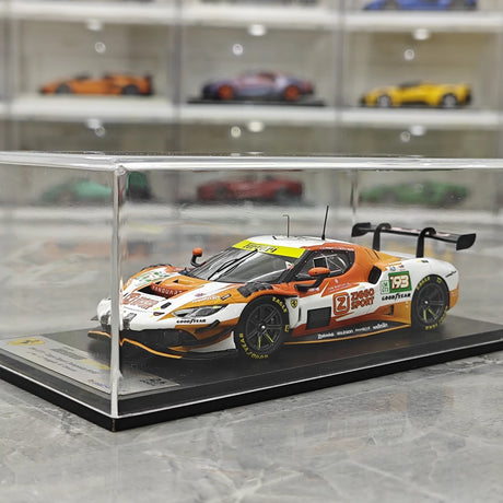 [Looksmart] 1:43 Ferrari 2025 296 LMGT3 193 Ziggo Sport Tempesta Racing 24h Le Mans Model Car Resin
