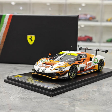 [Looksmart] 1:43 Ferrari 2025 296 LMGT3 193 Ziggo Sport Tempesta Racing 24h Le Mans Model Car Resin