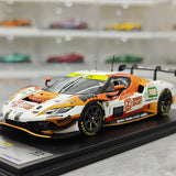 [Looksmart] 1:43 Ferrari 2025 296 LMGT3 193 Ziggo Sport Tempesta Racing 24h Le Mans Model Car Resin