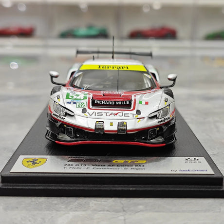 [Looksmart] 1:43 Ferrari 2025 296 LMGT3 54 Vista AF Corse 24h Le Mans Model Car Resin