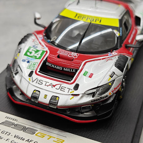 [Looksmart] 1:43 Ferrari 2025 296 LMGT3 54 Vista AF Corse 24h Le Mans Model Car Resin