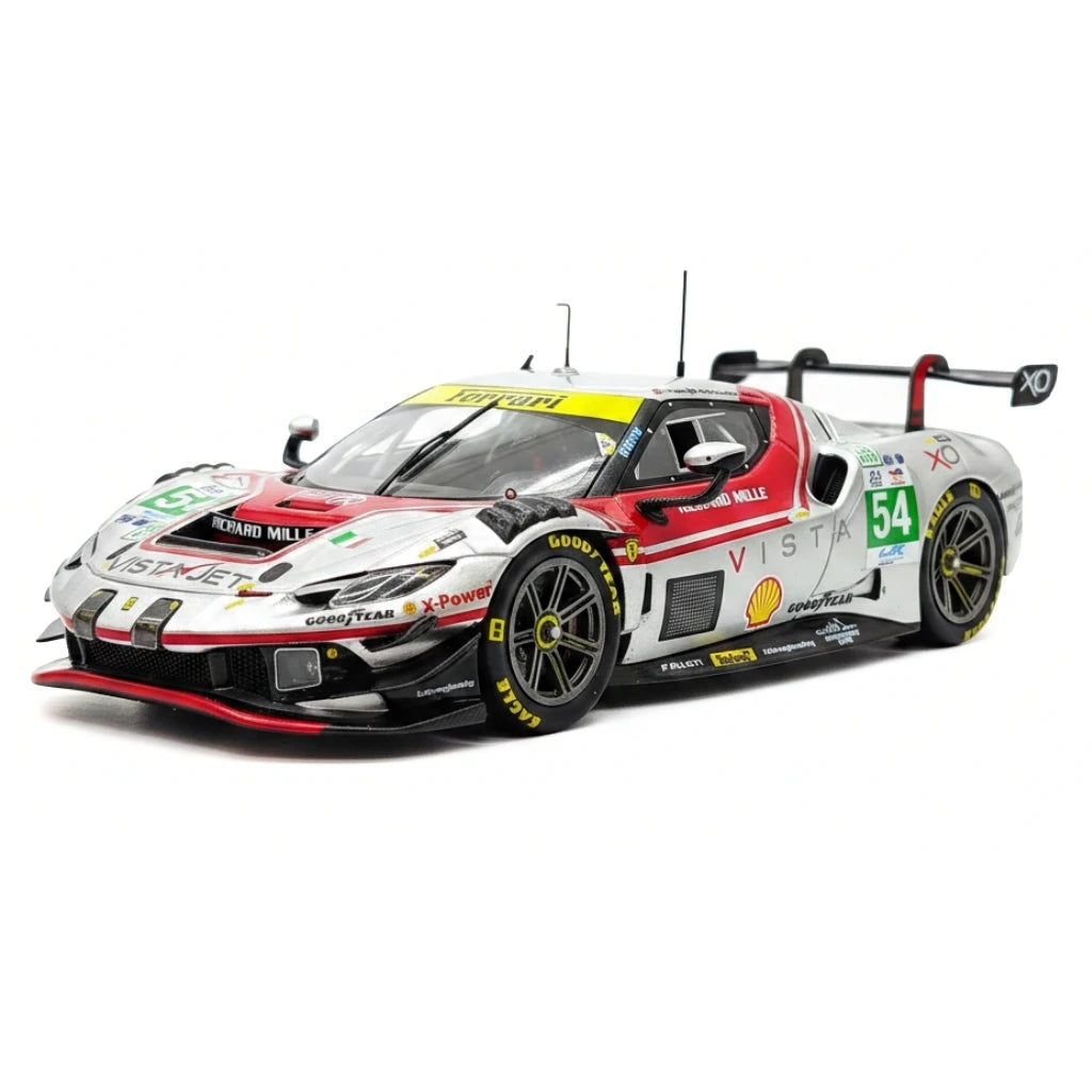 [Looksmart] 1:43 Ferrari 2025 296 LMGT3 54 Vista AF Corse 24h Le Mans Model Car Resin