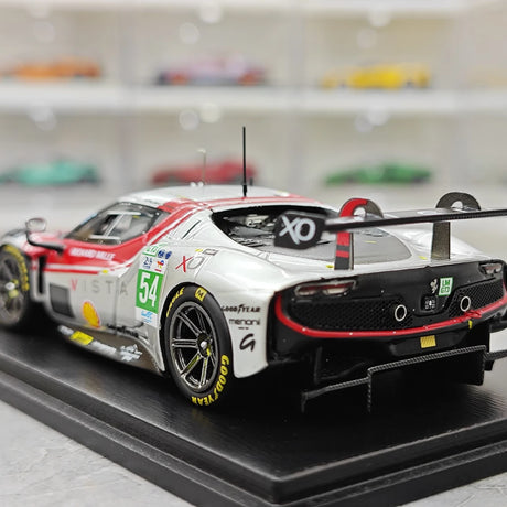 [Looksmart] 1:43 Ferrari 2025 296 LMGT3 54 Vista AF Corse 24h Le Mans Model Car Resin