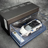 [Look Smart] 1:43 Lamborghini 2021 Aventador SVJ Xago ホワイト モデルカー レジン