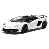 [Look Smart] 1:43 Lamborghini 2021 Aventador SVJ Xago ホワイト モデルカー レジン