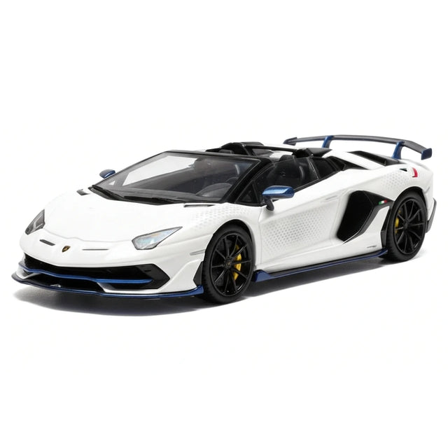 [Look Smart] 1:43 Lamborghini 2021 Aventador SVJ Xago ホワイト モデルカー レジン