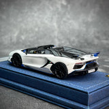 [Look Smart] 1:43 Lamborghini 2021 Aventador SVJ Xago ホワイト モデルカー レジン