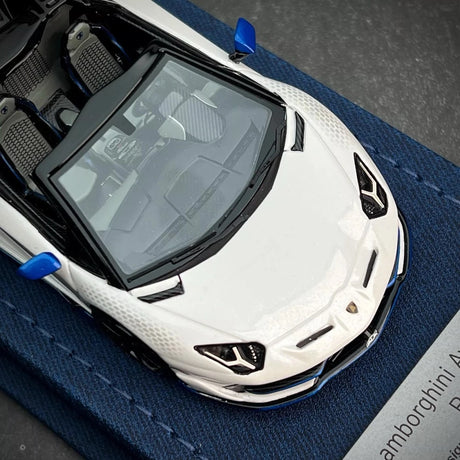 [Look Smart] 1:43 Lamborghini 2021 Aventador SVJ Xago wit modelauto Hars