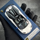 [Look Smart] 1:43 Lamborghini 2021 Aventador SVJ Xago ホワイト モデルカー レジン