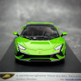[Look Smart] 1:43 Lamborghini 2022 Huracan LP640-2 Tecnica verde modellino di auto resina