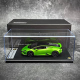 [Look Smart] 1:43 Lamborghini 2022 Huracan LP640-2 Tecnica verde modellino di auto resina