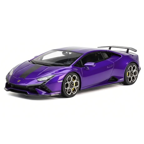 [Look Smart] 1:43 Lamborghini 2022 Huracan LP640-2 Tecnica paars modelauto Hars