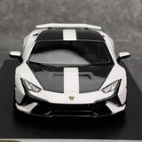 [Look Smart] 1:43 Lamborghini 2022 Huracan LP640-2 Tecnica White Model Car Resin