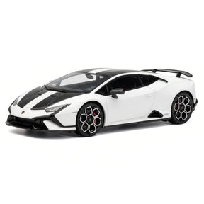 [Look Smart] 1:43 Lamborghini 2022 Huracan LP640-2 Tecnica White Model Car Resin