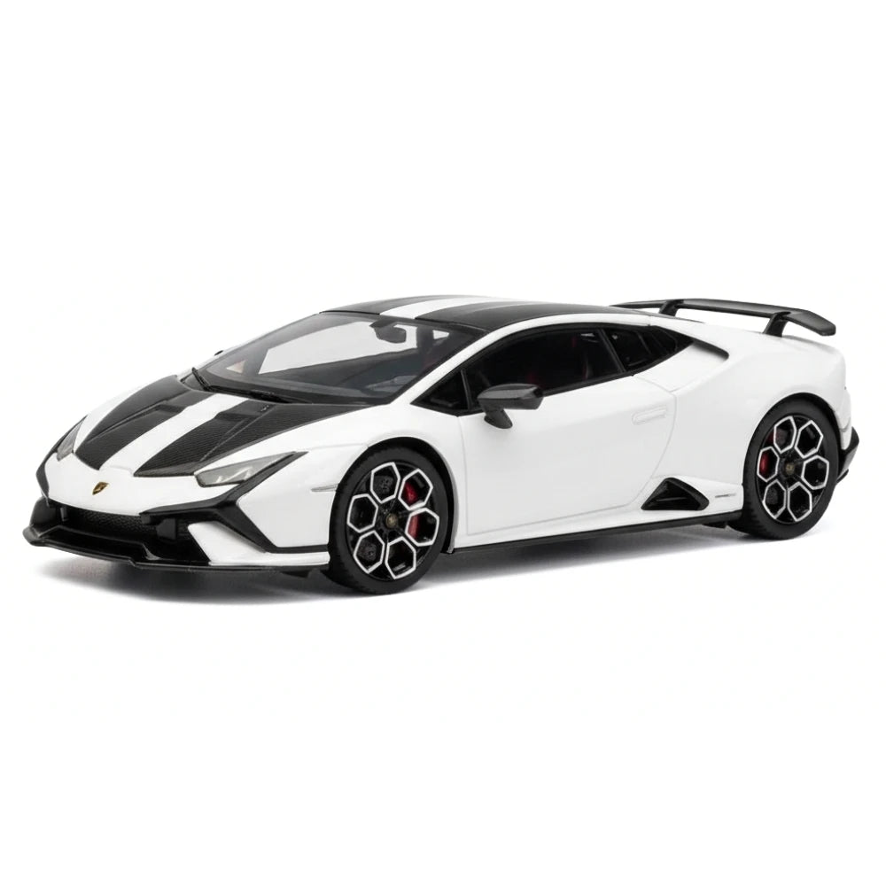 [Look Smart] 1:43 Lamborghini 2022 Huracan LP640-2 Tecnica bianco modellino di auto resina