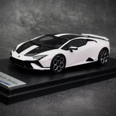 [Look Smart] 1:43 Lamborghini 2022 Huracan LP640-2 Tecnica bianco modellino di auto resina